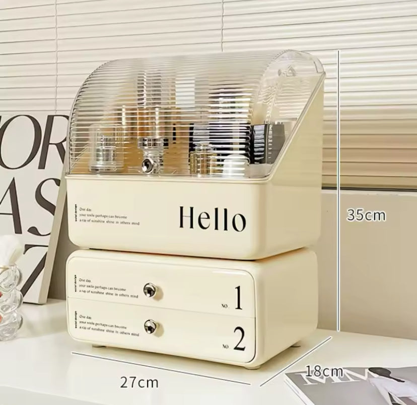Makeup Organizer Stand Holder Box, Drawer Type Dresser Shelf, Multifunctional Cosmetic Organizer, Dressing Table Makeup Organizer Shelf Makeup Organizer Stand Holder Box, Drawer Type Dresser Shelf, Multifunctional Cosmetic Organizer, Dressing Table Makeup Organizer Shelf
